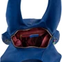 Жіноча сумка хобо Laskara синя (LK-10239-blue) фото 9