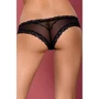Эротические трусики с кружевом и подвеской Obsessive 820-PAN-1, S/M
