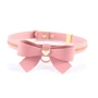 Нашийник з повідцем LOCKINK Sevanda Love Heart Butterfly Leather Collar Set - Pink