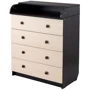 Пеленальний комод Babyroom CMD-04 Big венге-дуб молочний (625827)