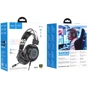 Наушники Hoco W110 Resource Black: Дополнительно Совместимость с Apple, Совместимость с Android, Подсветка корпуса