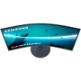 Монитор Samsung Curved C27T550FDI (LC27T550FDIXCI): Покрытие экрана глянцевое