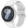 BeCover Strap Ribbed Tape White для Samsung Galaxy Watch (20mm) 4 40mm-44mm/5 40-44mm/6 40-44mm/7 40-44mm (712050)
