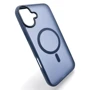 Чехол для iPhone BeCover Metal Buttons Case with MagSafe Blue for iPhone 16 Plus (712094): Цвет синий