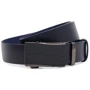 Чоловічий ремінь Borsa Leather синій (125v1genav23-navy)