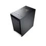 Корпус 1stPlayer BS-2-3F1-BK: Материал передней панели пластик и сталь