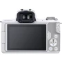 Canon EOS M50 Mark II kit (15-45mm) IS STM White: Сменный объектив есть (Canon EF-M)