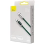 Кабель Baseus Cable USB-C to USB-C Display 100W 2m Green (CATSK-C06) фото 10