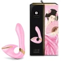 Вагинально-клиторальный вибратор Shunga Soyo Light Pink