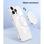 Чехол для iPhone VOKAMO Sdouble MagSafe Transparent for iPhone 15 Plus (NVK010805) фото 7