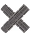 Грипсы Lizard Skins OURY V2 Single Compound 135мм, без замков, Graphite (GRI-07-27): Цвет серый