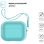 Чехол ArmorStandart Silicone Case with straps Mint (ARM68615) for Apple Airpods Pro 2 фото 1