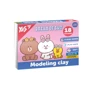 Пластилін YES Line Friends 18 кольорів 360 г (540679)