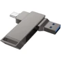 USB-флешка Hoco 32GB UD15 Clever Dual USB 3.2/Type-C Gray