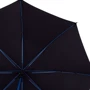 Зонт-трость женский полуавтомат Doppler черный (DOP740763W-5): Фасон Трость