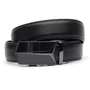 Мужской ремень Borsa Leather черный (V1GKX03-black)