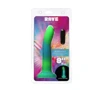 Светящийся в темноте фаллоимитатор ADDICTION - Rave - 8" Glow in the Dark Dildo - Blue Green