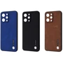Чохол для телефона WAVE Leather Case Blue для Xiaomi Redmi 12 4G: Матеріал поликарбонат / силикон