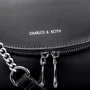 Женская сумка кросс боди Valiria Fashion черная (DETAQ1443-1-2): Фактура Матовая, Гладкая