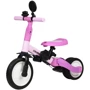 Велосипед-біговел Tri-cycle 5in1 Cruiser Versa, рожевий: Діаметр коліс, дюймів 10