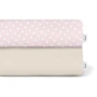 Набор простыней Cosas Beige/Dots rose120x60 см (4822052056585)