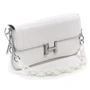 Жіноча сумка крос боді Alex Rai 03-01 1898 white біла (34286)
