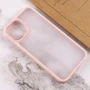 Чохол для iPhone Mobile Case TPU+PC Metal Buttons Pink for iPhone 13: Тип чохла накладка на заднюю часть