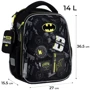 Набор Kite рюкзак + пенал + сумка для обуви 555 DC Batman (SET_DC25-555S) фото 24