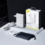 Зарядное устройство Baseus Wall Charger Power Station GaN 2xUSB-C 45W + Power Bank 1000mAh White (PPNLD-F02) фото 6