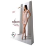 Мини-платье с вертикальным узором Passion BS097 One Size white