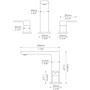 Смеситель для раковины Lefton Widespread 2-handle Bathroom Faucet with Temperature Display-BFWS2402 Brushed Nickel: Назначение Для раковины