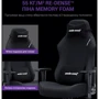 Кресло игровое Anda Seat Luna Black Fabric Size L (AD18-44-B-F) фото 12