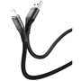 Кабель T-PHOX USB Cable to Lightning Jagger 1m Black (T-L814 black): Тип USB 2.0, Lightning
