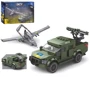 Конструктор Limo toy Военная машина и Байрактар ВСУ 486 деталей (KB 1104)