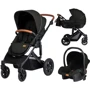 Универсальная коляска 3 в 1 FreeON Trio Comfort Black (42653) фото 7