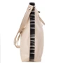 Женская сумка хобо Laskara бежевая (LK10249-zebra) фото 9