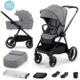 Універсальний візочок 2 в 1 Kinderkraft Nea Platinum Grey (KSNEA000GRY2000)