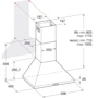 Вытяжка Hotpoint-Ariston HHPC 6.5F AM K: Тип воздухоочистителя Отвод