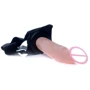 Фаллопротез с вибростимуляцией BOSS - Vibrating Hollow Strap-on Cyber Skin, BS6700069