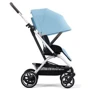 Прогулянковий візок Cybex Eezy S Twist+ 2 SLV B Moon Black з бампером (522001087): Кількість блоків 1