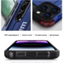 Чехол для телефонов ArmorStandart Panzer Dark Blue for Samsung A366 Galaxy A36 5G (ARM82195): Материал TPU (термополиуретан) и поликарбонат