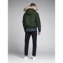 Куртка Jack & Jones 84924516 50 зеленая зимняя с капюшоном: Фасон Укороченный