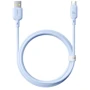 Кабель Baseus USB Cable to USB-C Silky Series 100W 1m Blue (P10377703313-00) фото 3