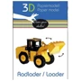 Навантажувач Wheel Loader Fridolin 3D модель: Вид наука і техніка