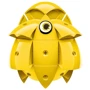 Geomag KOR Pantone Yellow | Магнітний конструктор Геомаг Кор жовтий: Кількість деталей, шт. 55