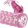 Вибронасадка для увеличения члена Fx Vibrating Couples Cage Pink