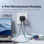 Зарядний пристрій Baseus Wall Charger GaN6 Pro 2xUSB-C+2xUSB 65W Black with USB-C Cable (P10162701113-00) фото 9