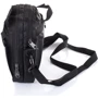 Мужская сумка через плечо Onepolar черная (W3023-black): Фактура Тканая