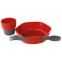Набір туристичного посуду Robens Leaf Meal Kit Fire Red (690276) фото 3