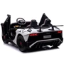 Детский электромобиль Bambi Racer Lamborghini Aventador белый (M 5738AL-1): Максимальная скорость, км/ч 13.8